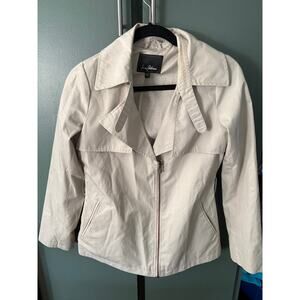 Sam Edelman Tan Zip-Up Jacket XS